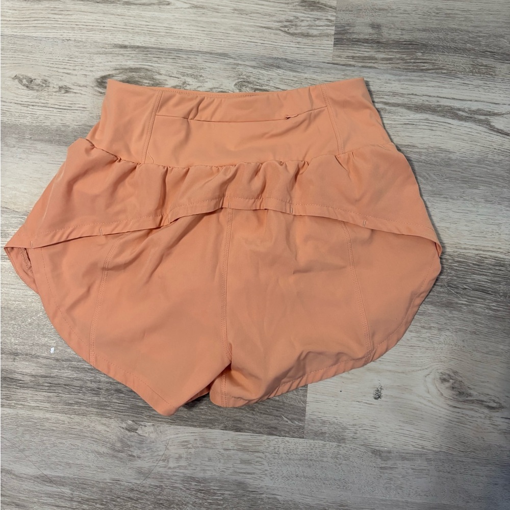 Simply Southern Peach Athletic Shorts